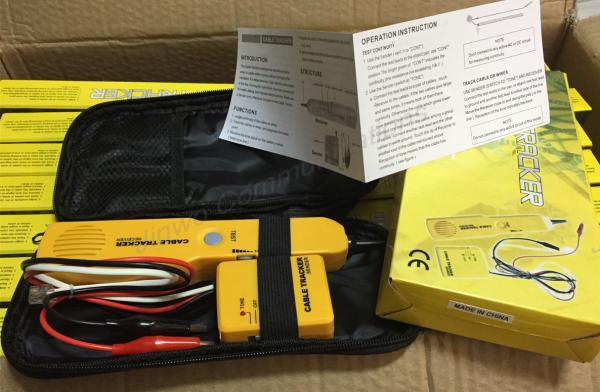 Quality 1.5kHz Network Crimping Tool Probe Tracer Wire Network Tester Tool Kit for sale