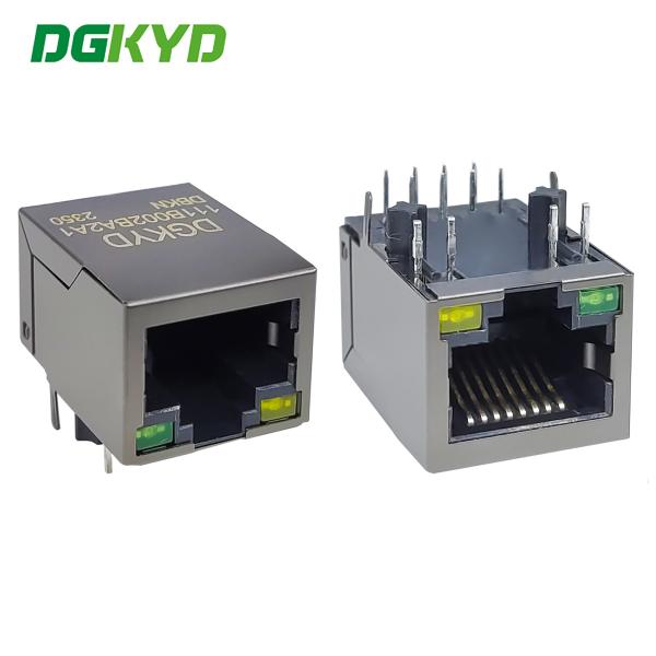 DGKYD111B002BA2A1DBKN RJ45 Ethernet Connector 100Mbps Interface Network Socket