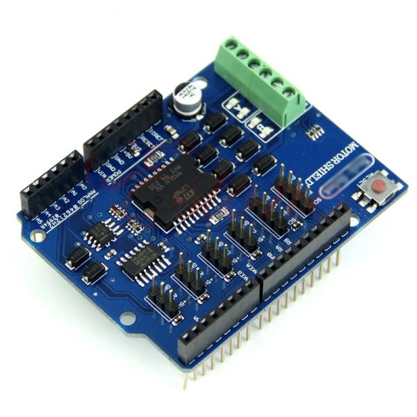 New L298P Shield R3 for Arduino UNO 2560 DC Motor Driver Module 2A H-Bridge 2