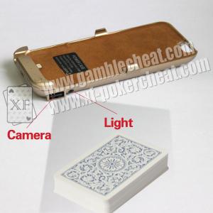 China 2015 XF Newest Iphone 6 cover power bank IR camera for poker analyzer|marked cards|cheat in gamble0 wholesale