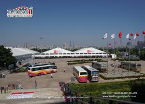 China 50m Span Width Outdoor Exhibition Tents For Canton Fair Trade Show wholesale
