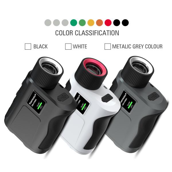 H Laser Distance Meter Slope Scope Laser Distance Meter Telescope Handheld Measure Level Calculate for Golf