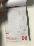 Take Away Docket Book with Lined Ruling Ruling Type Lined Carton 100books