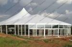 Aluminum Frame Outdoor Circus Tent Combination With Glass Windows For Africa
