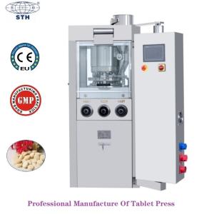 China 80KN Effervescent Tablet Rotary Pill Press PLC Touch Screen Control wholesale