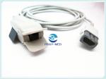 GE Ohmeda OXY F4 MC Adult Spo2 Sensor For Patient Monitor Soft Tip Grey White