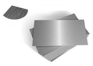 China 1050 Anodized Aluminum Sheet Silver Color With Brite Brushed Finish Surface wholesale