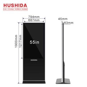 SPCC 1080p Interactive Digital Signage Kiosk Commercial Display Windows Muti