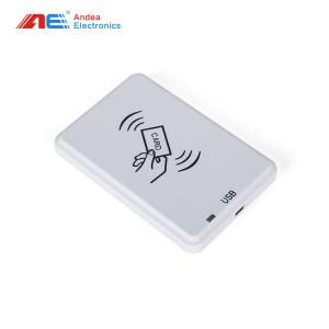 China Free API 13.56mhz RFID IC UID Reader USB Port Smart Card Reader Dual Color LED Machine Support Windows Linux Android wholesale