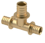 China Brass Tee Reducing Pipe fittings wholesale