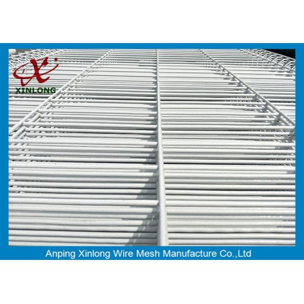 Galvanized Wire Welded To Wire Mesh Fence Panel With 3D Fold For School