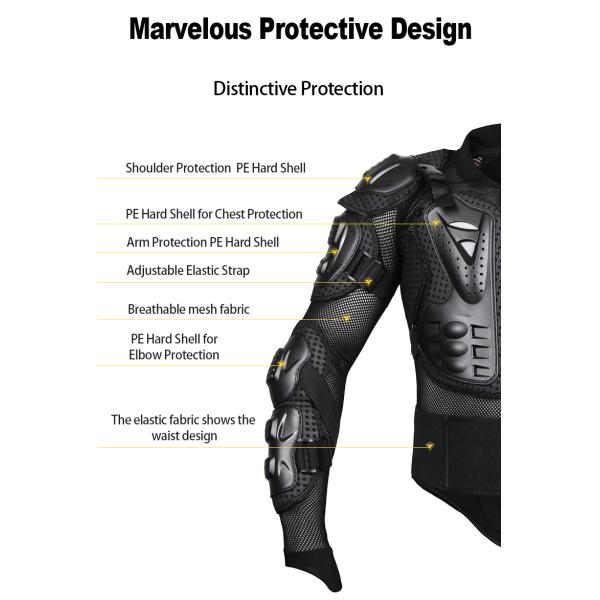 Off-Road Cross-Country Motorcycle Suit Protectors with XXL Size and OEM/ODM Accepted