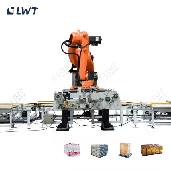 Quality Advanced Palletizer System For Streamlined Packaging And Palletizing for sale