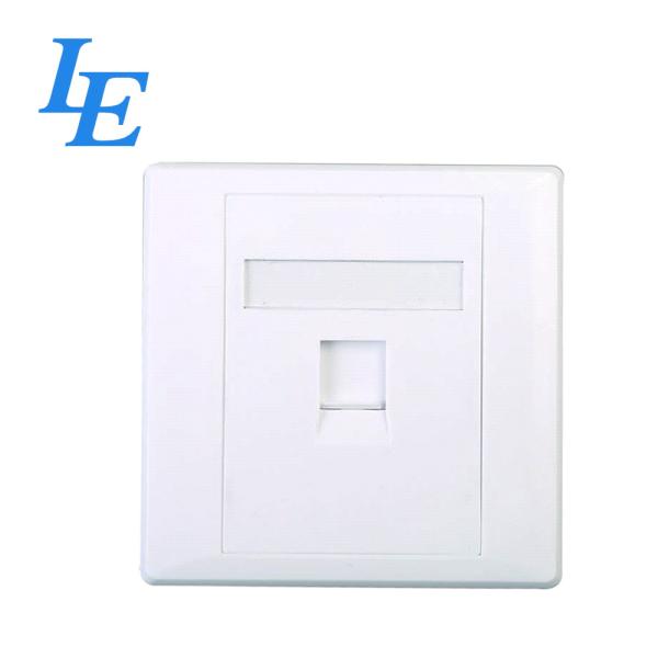 Quality Snap - In Network Cable Socket With Flush Edge Easy To Install / Disassemble for sale