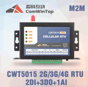 Quality CWT5015 Cellular RTU, M2M telemetry controller, sms 3G 4G wireless remote control relay switch,3G 4G gsm i/o module for sale
