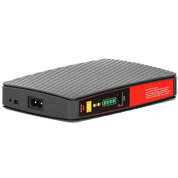 Quality Mini DC UPS with 100V-240V Charging Voltage Protection Overload/Short Circuit/Over Temperature/Reverse Polarity Long Lif for sale