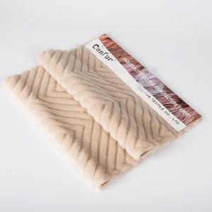 Width 58/60 Custom Color 100% Polyester Brushed Faux Fur Fabric Plush Fabric Free Sample