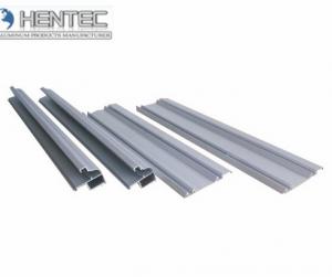 China 6061 / 6063 Aluminum Extrusion Profiles For Sliding Door , With Finished Machining wholesale