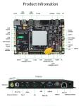 EDP LVDS HD Ethernet Media Player Box RK3288 Quad Core Chipset Android 6.0