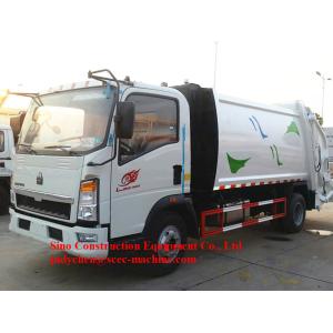 Hydraulic System Special Purpose Truck Howo 6m3 Compacted Compression Garbage