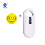 English Animal Microchip Rfid Scanner Lithium Battery Handheld With 5 Hours