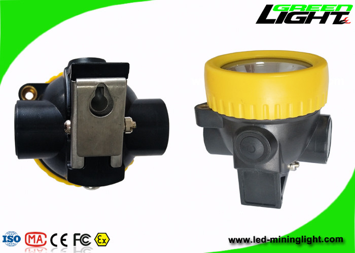Cordless Miners Cap Lamp 4000lux Brightness With 2.2Ah Rechargeable Li - Ion Battery