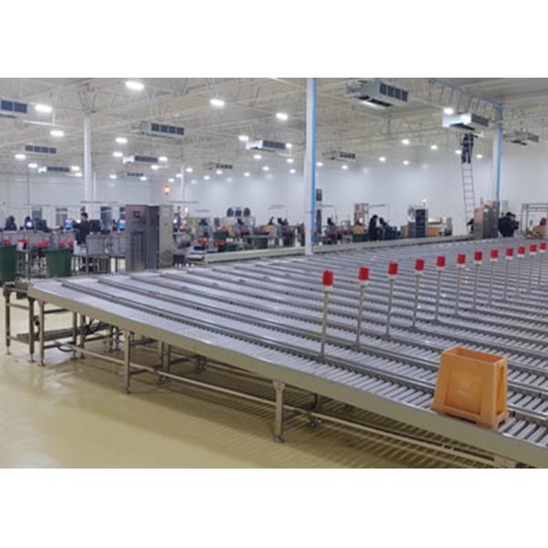 Zzgenerate Motorized Gravity Roller Conveyor for Transporting Boxes