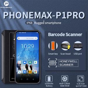 China Distance Sensor MT6762D Barcode Scanner PDA With LCD For Scanning Performance on sale