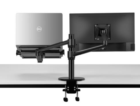 Quality RoHS Adjustable Computer Monitor Bracket Anodized Casting Aluminium Process for sale