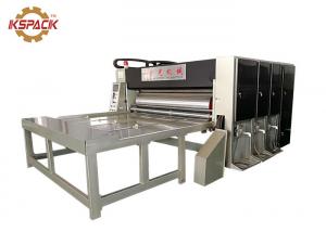 China Feed 2 Color Corrugated Box Printing Machine , Corrugated Slotter Flexo Printing Machine wholesale