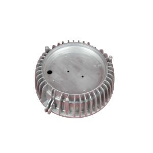 China Powder Coated Led Light Housing Magnesium Alloy Die Casting Round For Home Appliance wholesale