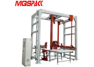 China PLC Control Auto Pallet Wrapper , Stretch Wrap Machine With Machine Alarms wholesale