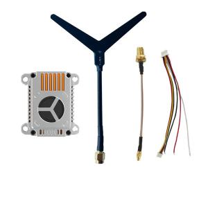China 1.2G 2W VTX Image Transmission Transmitter 1.2GHz 9CH VRX Receiver 25/2000mW Adjustable DMKR on sale