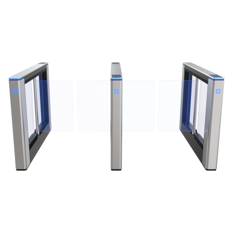 Wheelchair Accessible Wide-Lane Swing Barrier Gate – Optical Swing Turnstile for Airports & Stadiums