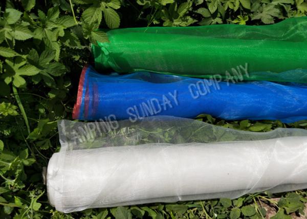 Quality 0.9m To 5m Width Insect Mesh Net Blue Color Made Of HDPE Material Easy Cleaning for sale