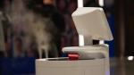 Automatic UV and Spraying Disinfection AI Sterilizer Robot could OEM