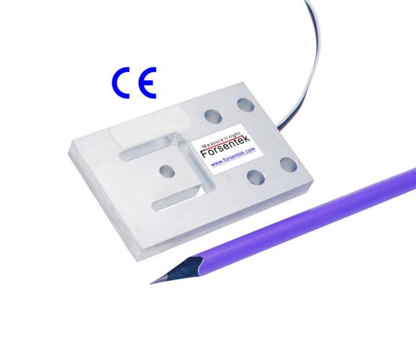 Quality Thin Force Transducer 1500N Low Profile Compression Load Cell 150kg for sale