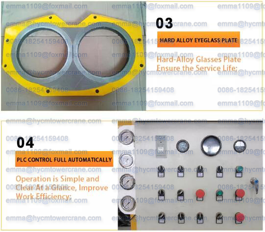 HBT40 Electric Concrete Pump Small Concrete Pump Concrete Trailer Pump