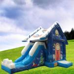 Custom Logo Printed Inflatable Bouncing House for Commercial in 2024 Castle