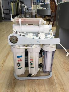 China Auto Flush Reverse Osmosis Water Filtration System With Pressure Gauge , JACO Or Quick Fitting Type wholesale