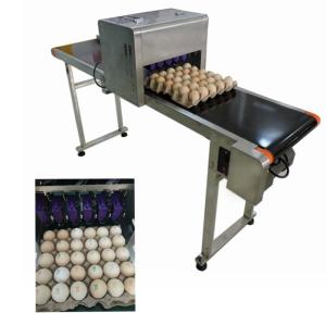 Easy Operation Egg Industrial Inkjet Coding Printer With Convenient Moving