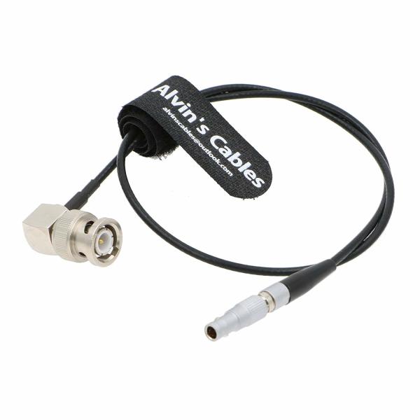 Quality Alvin's Cables BNC Right Angle to 4 Pin Time Code Input Adapter Cable for Red Epic Scarlet for sale