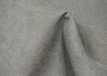 Plain Style Stone Washed Canvas Fabric Density 46 X 28 With Customized Color