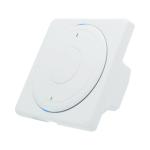 White 2 Gang Smart Switch Remote Control EU Standard With Timer And Countdown