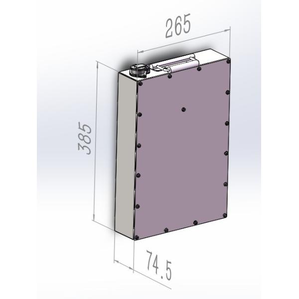 Ecolite 50.4V 38.4Ah Lithium Nickel Manganese Cobalt Oxide Battery Pack For