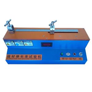 China High Accuracy Material Cable Wire Tensile And Elongation Testing Machine on sale