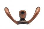 Red Antique Copper Wall Hook Furniture Hardware Double Hooks