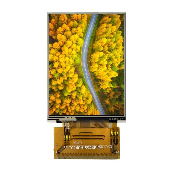 Quality TFT LCD Display 2.4" Inch 240x320 QVGA MCU/RGB Interface With Resistive Touch Screen for sale