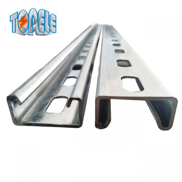 Quality 1 - 5/8 Single 10 Feet Steel Unistrut Channel Slotted for sale