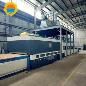 China 19 Loads / H Tempered Glass Manufacturing Machine High Efficiency For Solar Energy wholesale